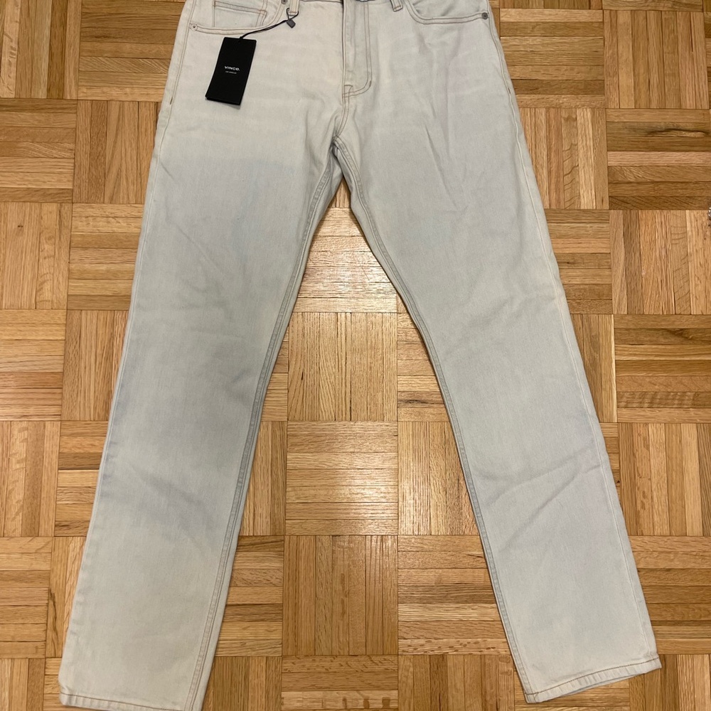 NWT Vince light blue jeans no flaws